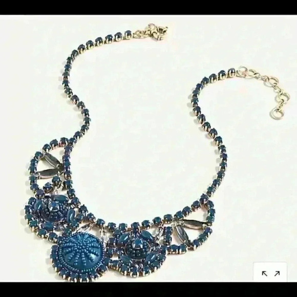 J Crew Radiant Blooms Statement Necklace - Picture 2 of 3